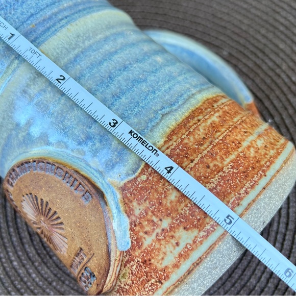 Handmade by Blue Spruce Pottery Senior Tennis Championships Finalist 1992 Mug - Picture 8 of 10